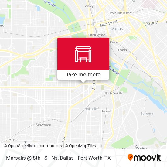 Marsalis @ 8th - S - Ns map