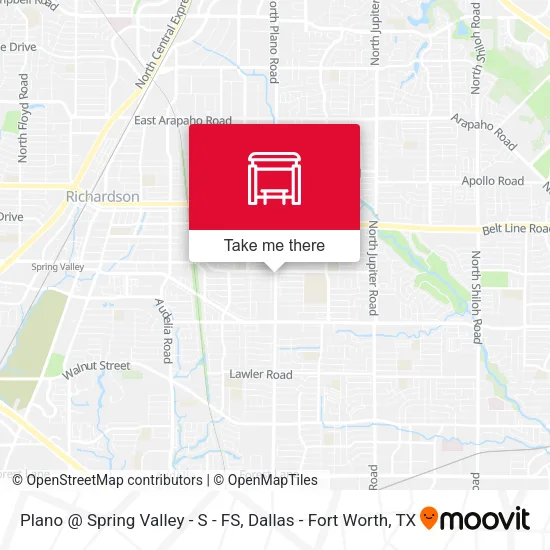 Plano @ Spring Valley - S - FS map