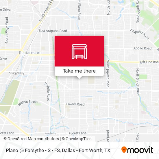 Plano @ Forsythe - S - FS map