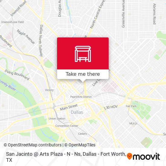 San Jacinto @ Arts Plaza - N - Ns map