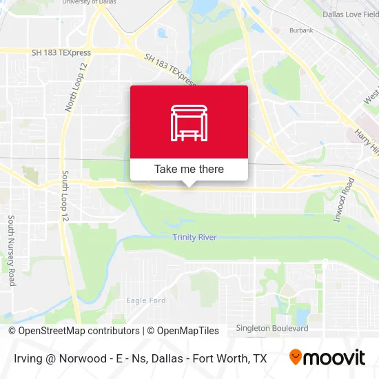 Irving @ Norwood - E - Ns map