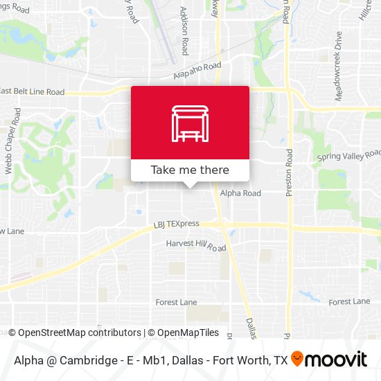Alpha @ Cambridge - E - Mb1 map