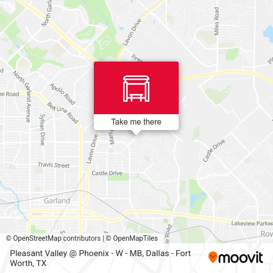 Pleasant Valley @ Phoenix - W - MB map