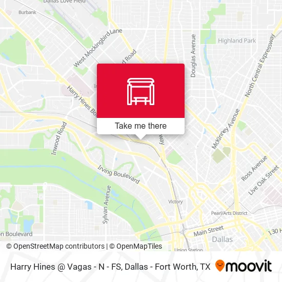 Harry Hines @ Vagas - N - FS map
