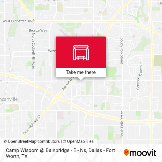 Camp Wisdom @ Bainbridge - E - Ns map