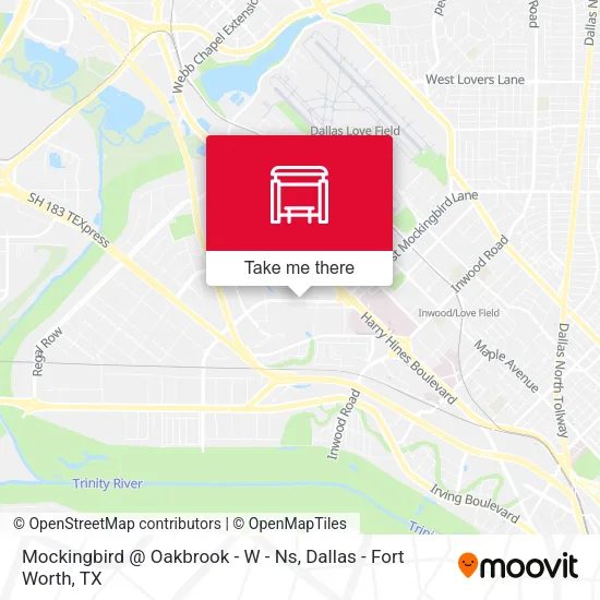 Mockingbird @ Oakbrook - W - Ns map
