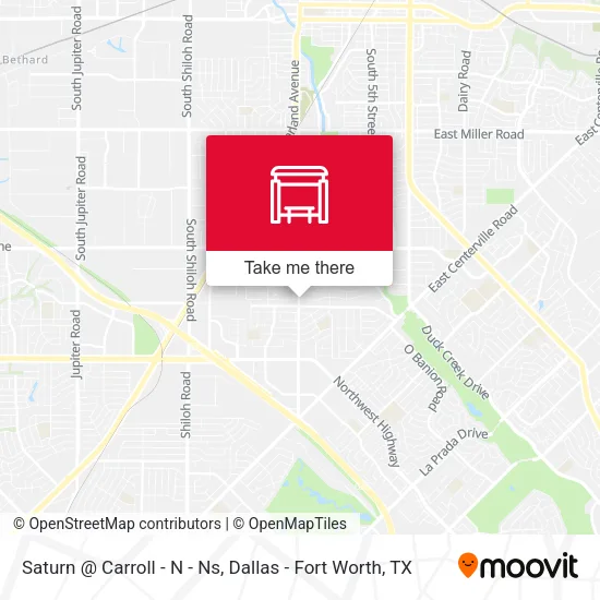 Saturn @ Carroll - N - Ns map