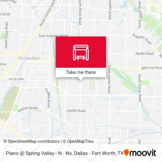 Plano @ Spring Valley - N - Ns map