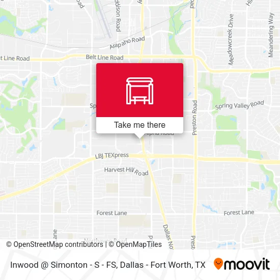 Mapa de Inwood @ Simonton - S - FS
