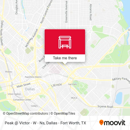 Peak @ Victor - W - Ns map