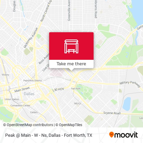 Peak @ Main - W - Ns map
