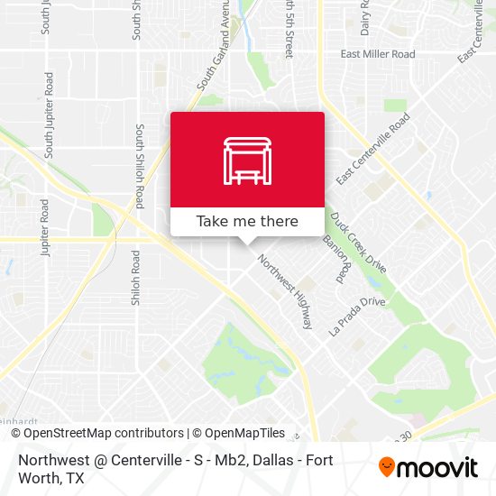 Northwest @ Centerville - S - Mb2 map