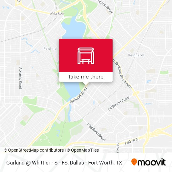 Garland @ Whittier - S - FS map