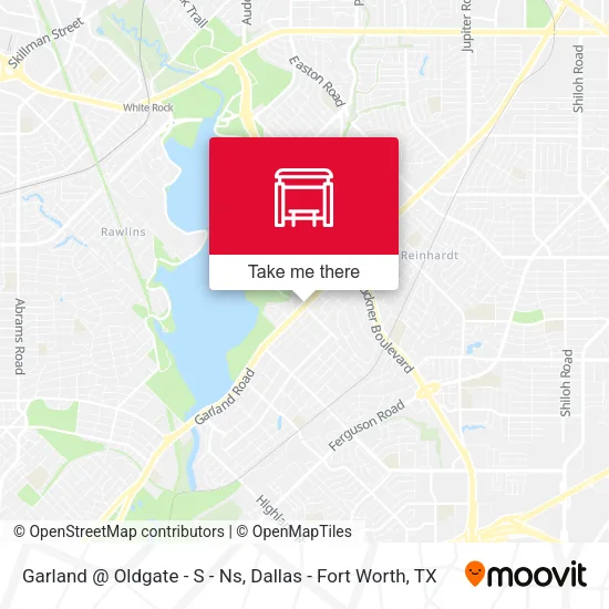 Garland @ Oldgate - S - Ns map