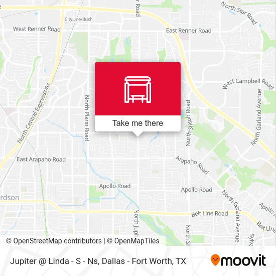 Jupiter @ Linda - S - Ns map