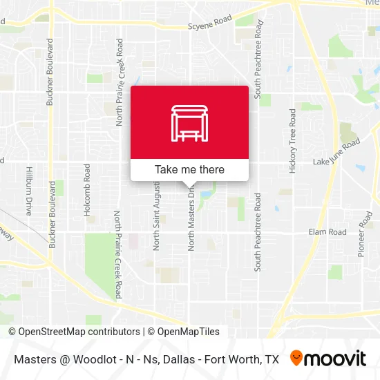 Masters @ Woodlot - N - Ns map