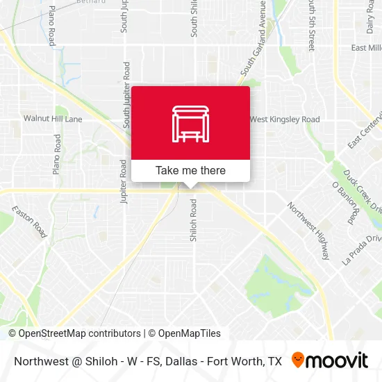 Northwest @ Shiloh - W - FS map