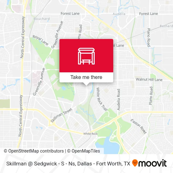 Skillman @ Sedgwick - S - Ns map