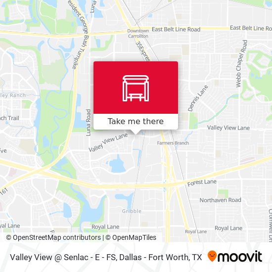 Valley View @ Senlac - E - FS map