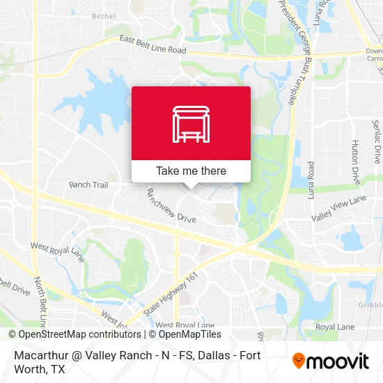 Macarthur @ Valley Ranch - N - FS map