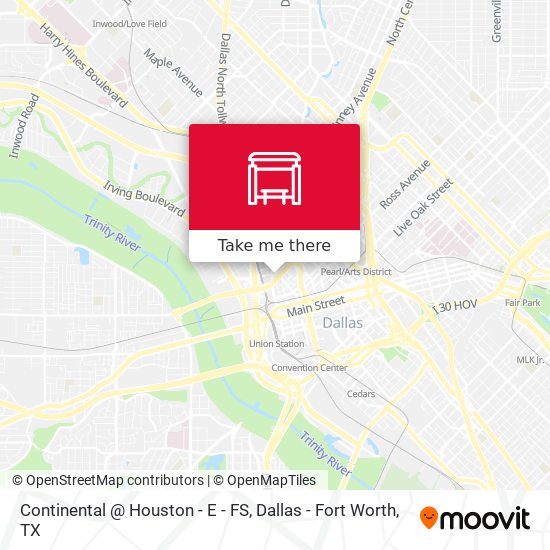 Mapa de Continental @ Houston - E - FS