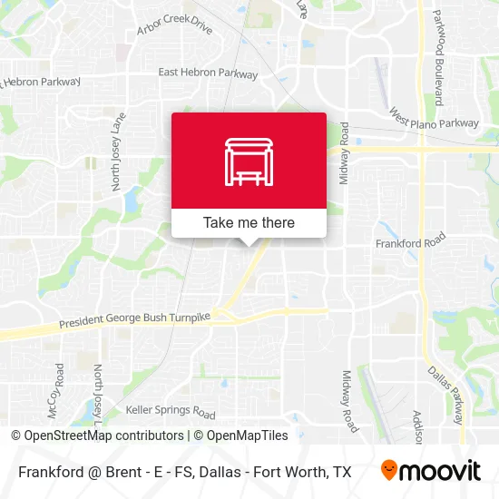 Frankford @ Brent - E - FS map