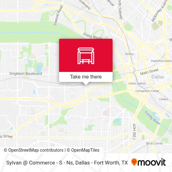 Sylvan @ Commerce - S - Ns map