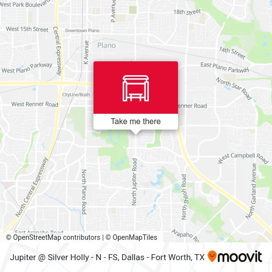 Jupiter @ Silver Holly - N - FS map