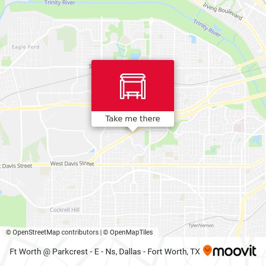 Ft Worth @ Parkcrest - E - Ns map