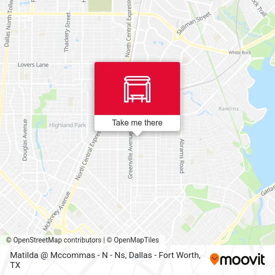 Matilda @ Mccommas - N - Ns map