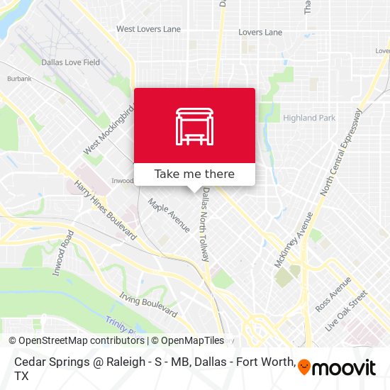 Cedar Springs @ Raleigh - S - MB map