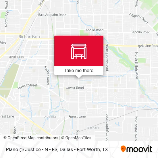 Plano @ Justice - N - FS map