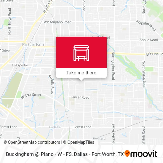 Buckingham @ Plano - W - FS map