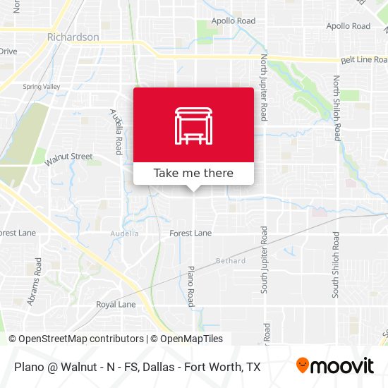 Plano @ Walnut - N - FS map