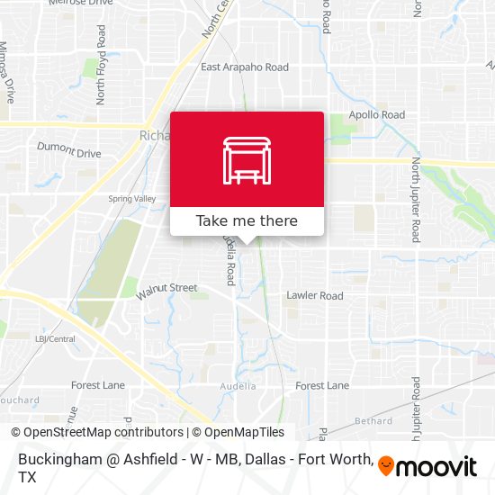 Buckingham @ Ashfield - W - MB map