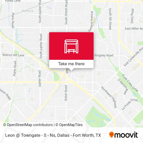 Mapa de Leon @ Towngate - S - Ns