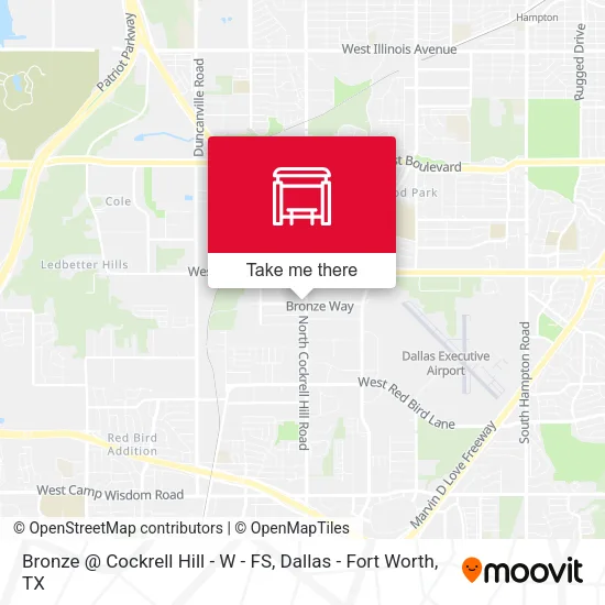 Bronze @ Cockrell Hill - W - FS map