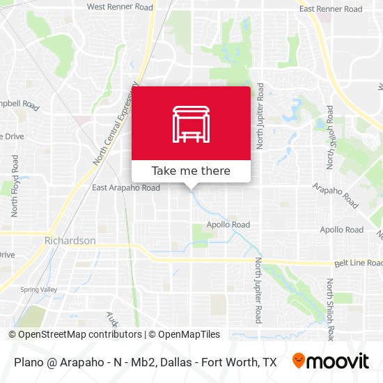 Plano @ Arapaho - N - Mb2 map