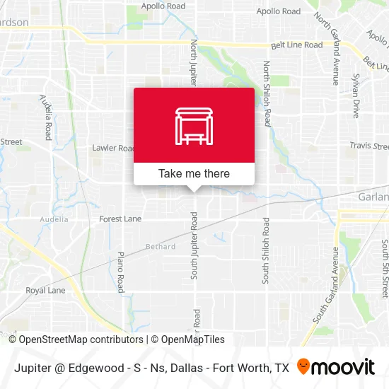 Jupiter @ Edgewood - S - Ns map