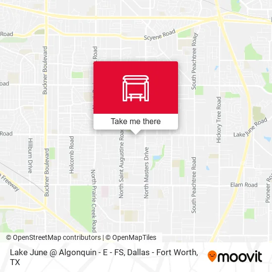 Lake June @ Algonquin - E - FS map