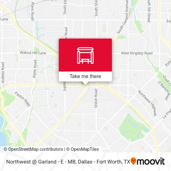 Northwest @ Garland - E - MB map