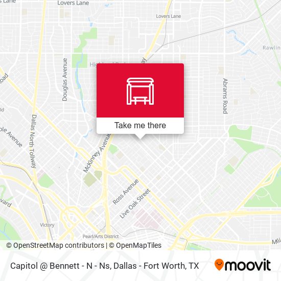 Mapa de Capitol @ Bennett - N - Ns