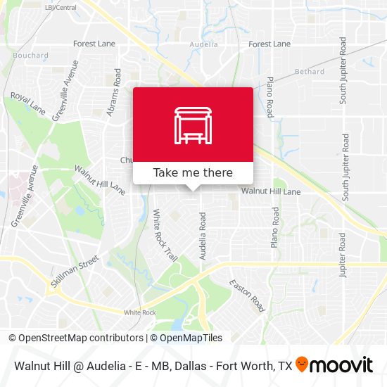 Walnut Hill @ Audelia - E - MB map