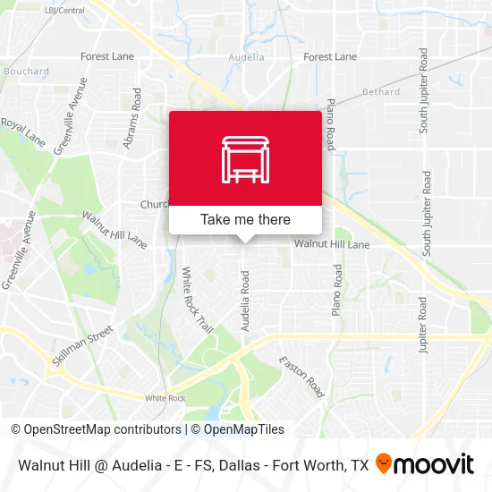 Walnut Hill @ Audelia - E - FS map