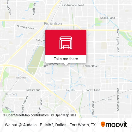 Walnut @ Audelia - E - Mb2 map