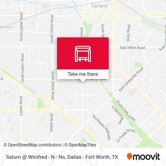 Saturn @ Winifred - N - Ns map