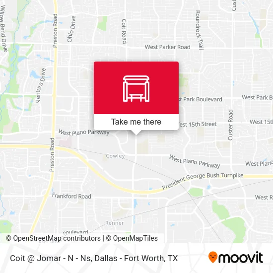 Coit @ Jomar - N - Ns map