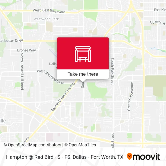 Hampton @ Red Bird - S - FS map