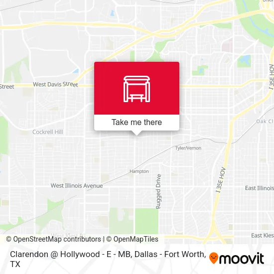 Mapa de Clarendon @ Hollywood - E - MB