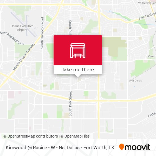 Kirnwood @ Racine - W - Ns map